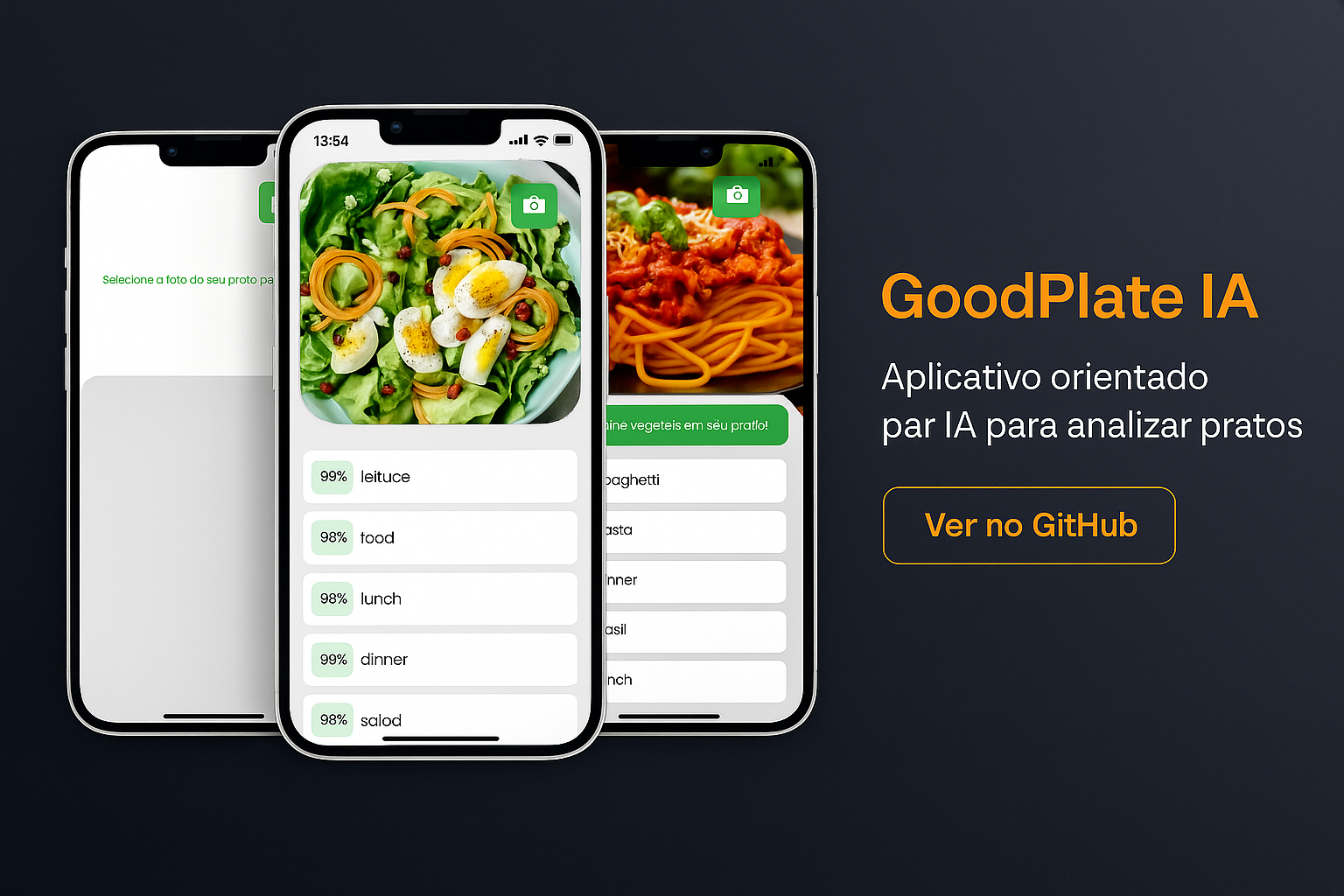 GoodPlate IA - Aplicativo de reconhecimento de alimentos